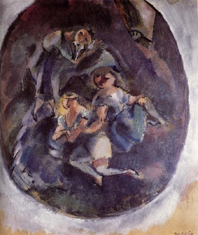 Jules Pascin Three younger girl Germany oil painting art
